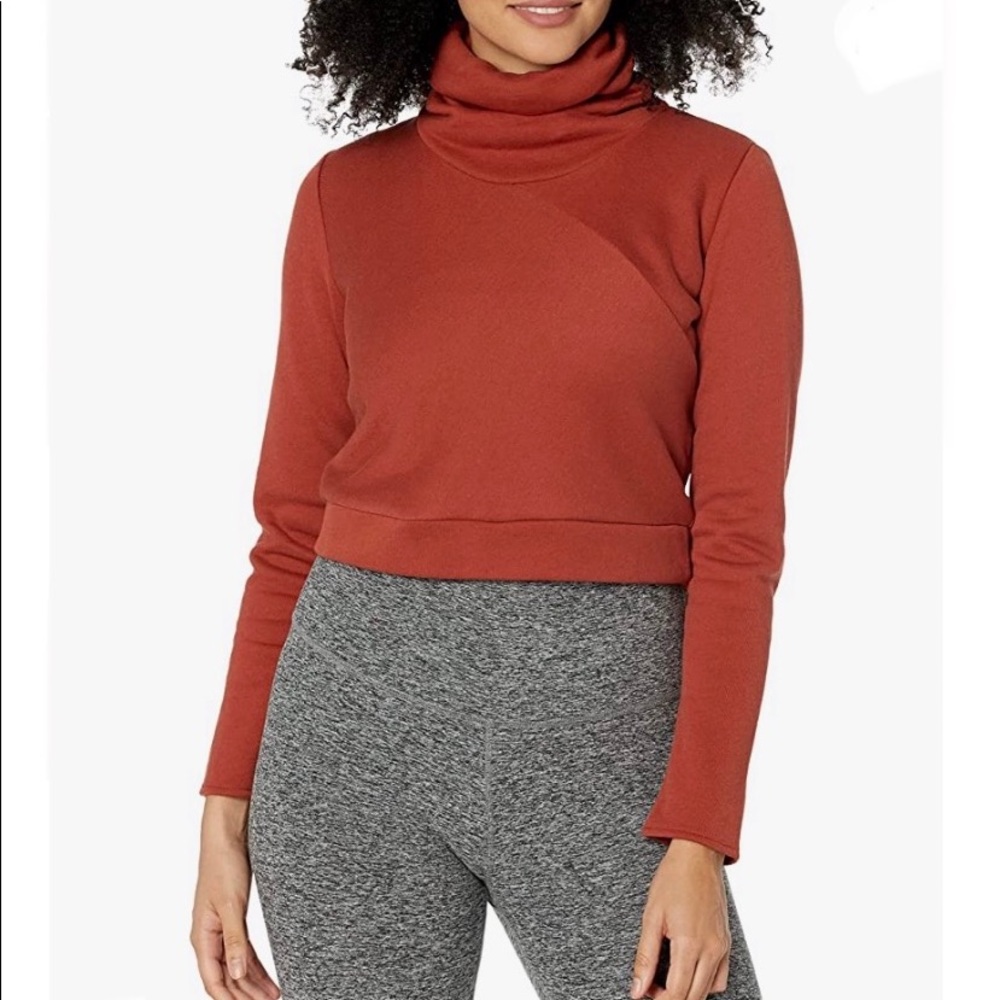 NWOT Alo Yoga Soleil Cropped Turtleneck - Picture 2 of 16